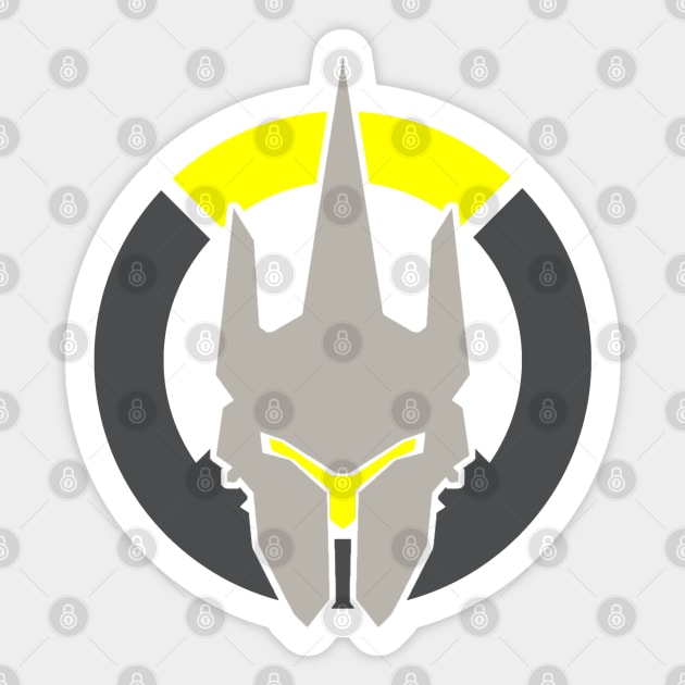 Reinhardt Overwatch Logo Sticker by MotherBoredom